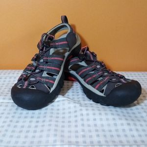 Keen Black and Orange Men’s Sandals